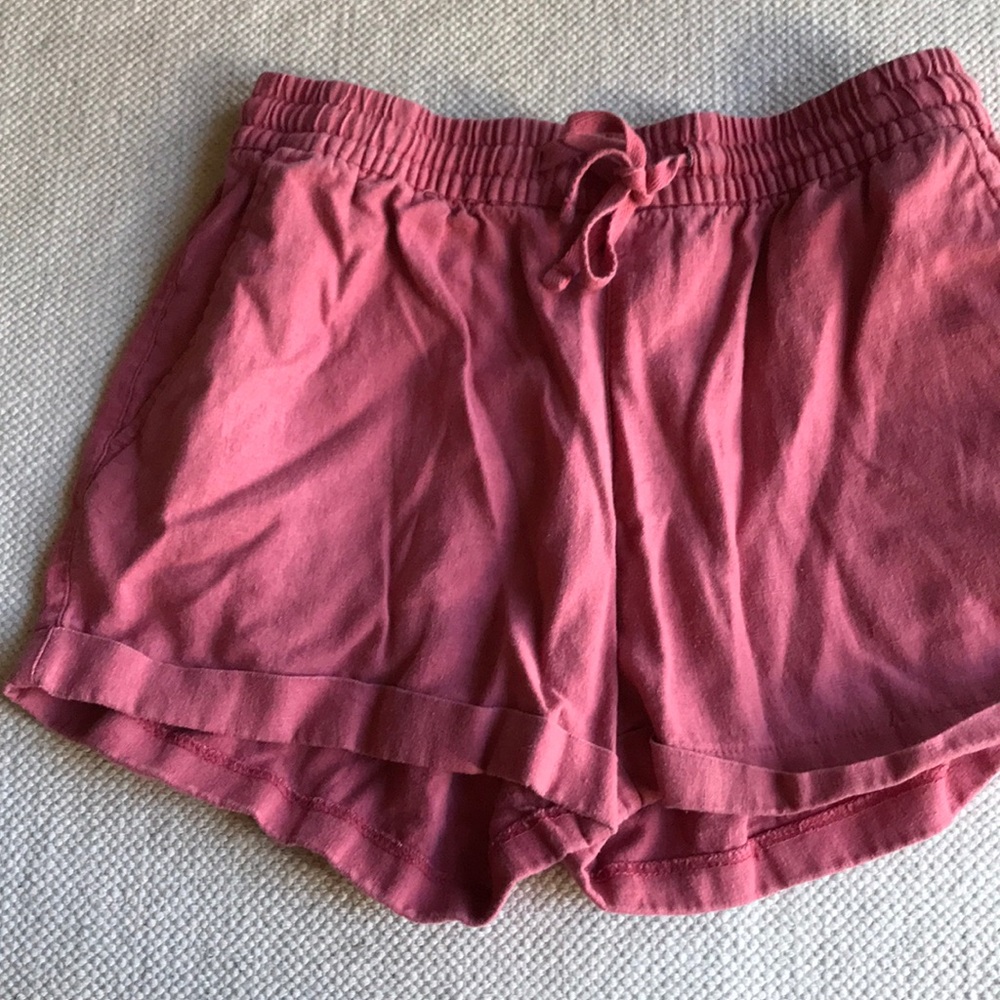 Pink shorts